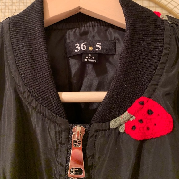 Strawberry Bomber Jacket - Picture 4 of 4